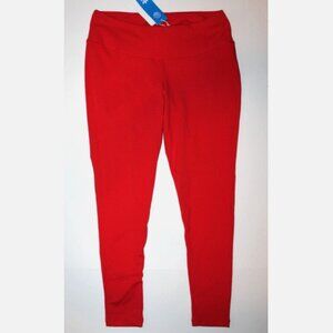 Red Adidas Capri Tights 1X Comfort NWT Workout Fitness Yoga XL Stretch Pants